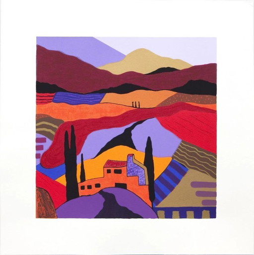 Ronald Boonacker - Lombardie II - Signature manuscrite