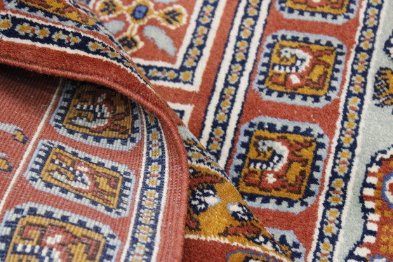 Image 1 of Original hand-knotted Indo carpet Pazyrik design wool carpet 200 x 200 cm