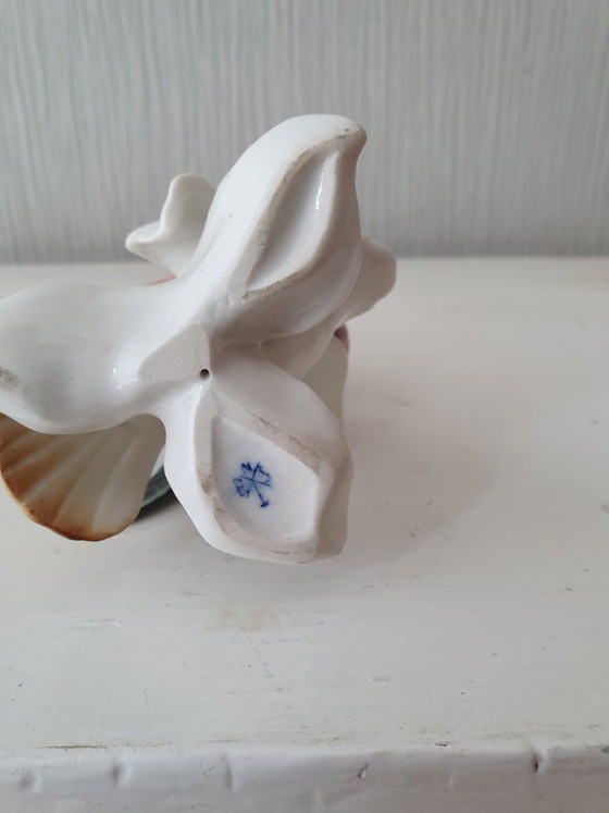 Image 1 of Karl Ens porseleinen kolibrie – handbeschilderd- perfecte staat