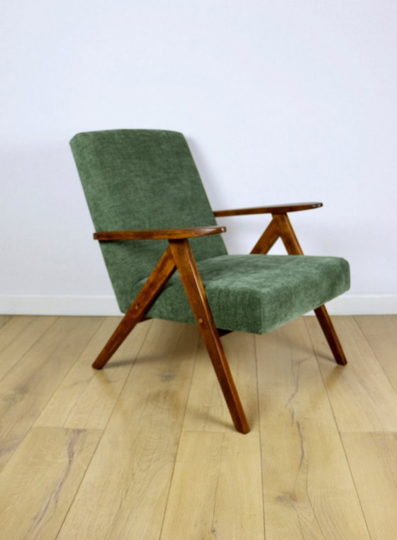 Image 1 of B-310 VAR Sessel olivgrün strukturell - 2 Stück verfügbar