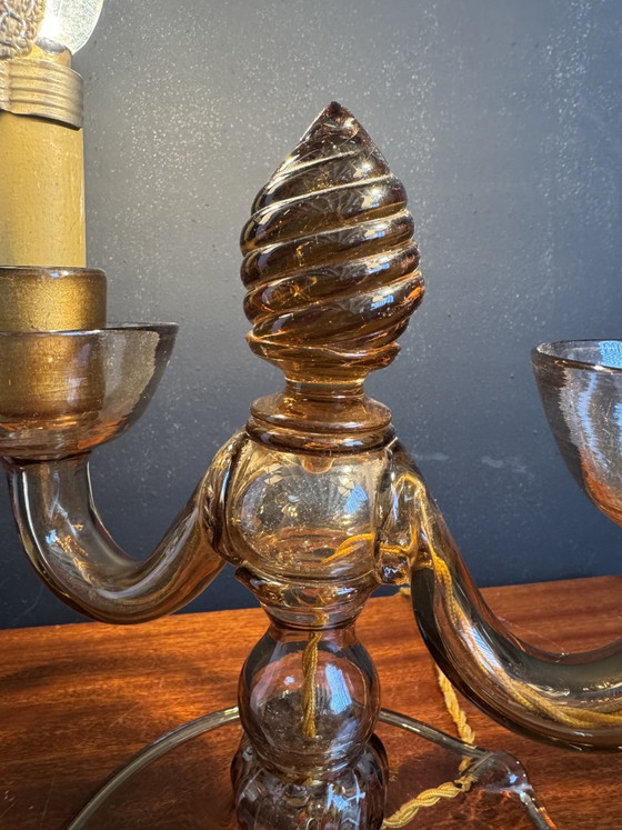 Image 1 of Antico candelabro in vetro di Murano Vittorio Zecchin