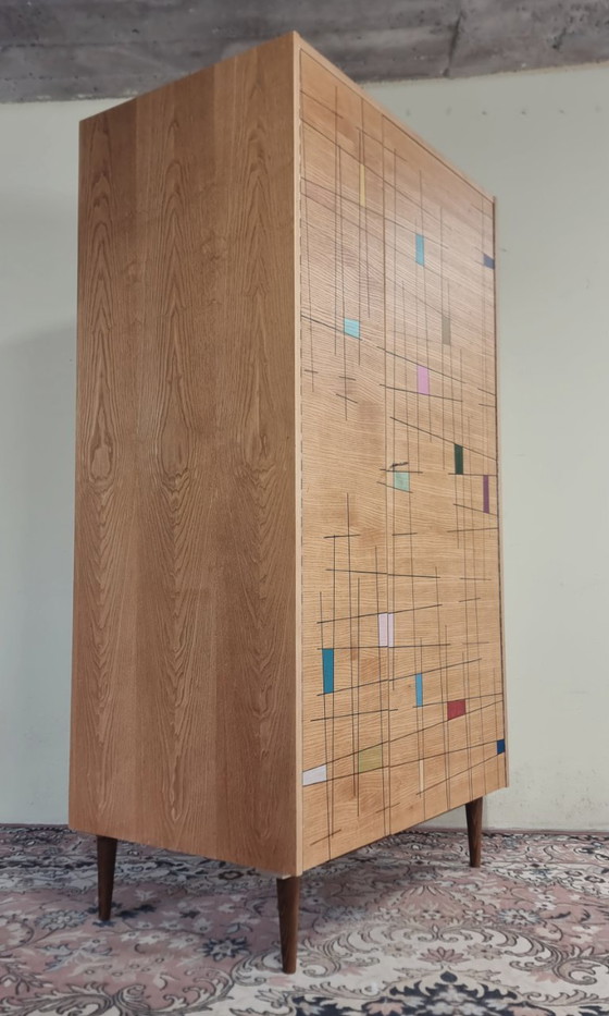 Image 1 of Vintage Wardrobe in Ash by Tatra Nabytok, 1960s