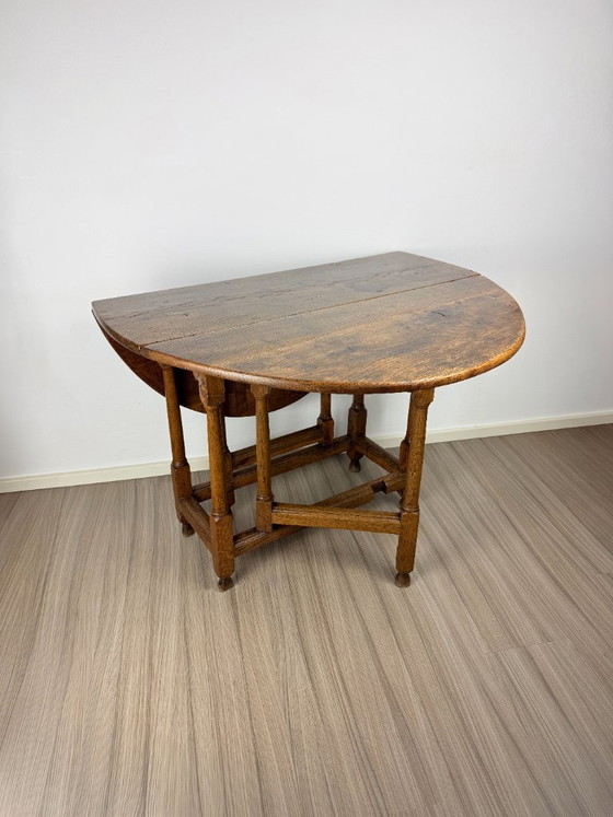Antiker englischer Eichen-Klapptisch – Viktorianische Zeit des späten 19. Jahrhunderts – Massiver, – Tische (photo 10 of 10)