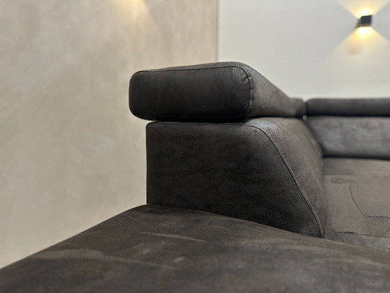 Henders&Hazel Ecksofa, Dunkelbraun, 261 x 235 cm – Henders & Hazel, Textile (photo 4 of 12)