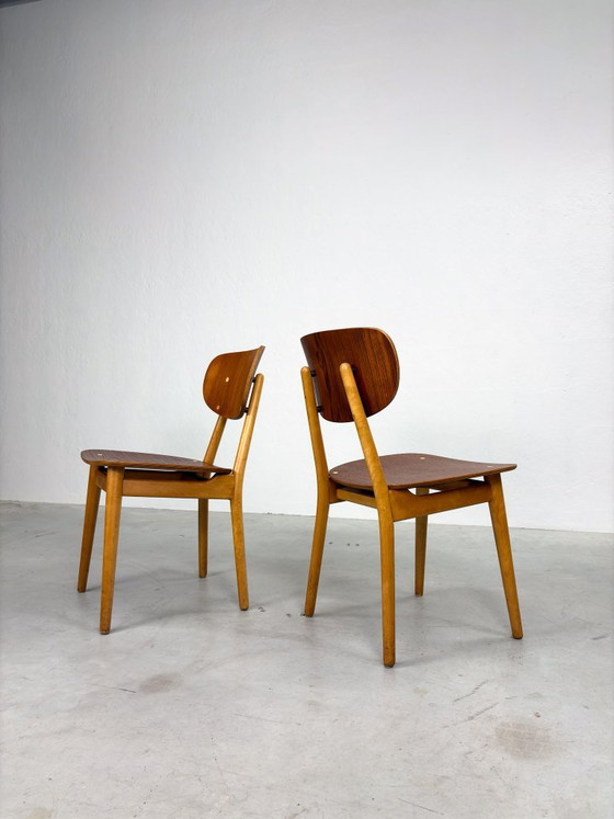 Set 'SB11' Dining chairs by Cees Braakman for Pastoe – Wood (photo 12 of 19)