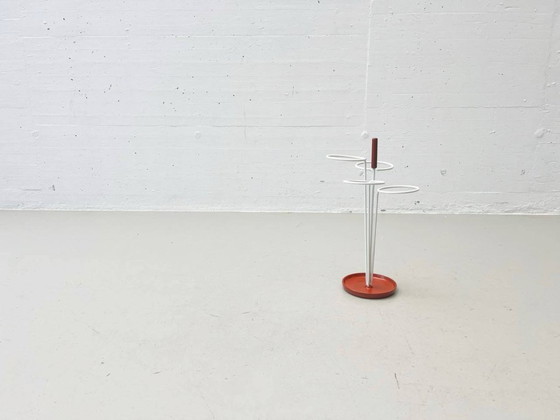 Image 1 of Porte-parapluies vintage au design pop art, années 1960