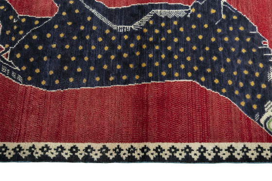 Image 1 of Tapis Gabbeh nomade noué à la main 155 x 100 cm