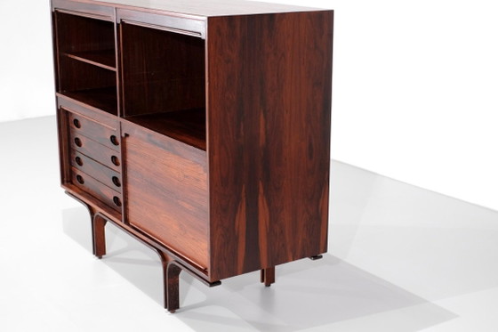 Buffet modèle 504 conçu par Gianfranco Frattini pour Bernini, Italie 1960s. – Vitrines, Wood, Vintage (photo 6 of 20)