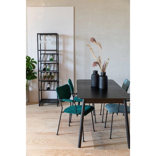 Zuiver Cantor Wijnrek S Zwart