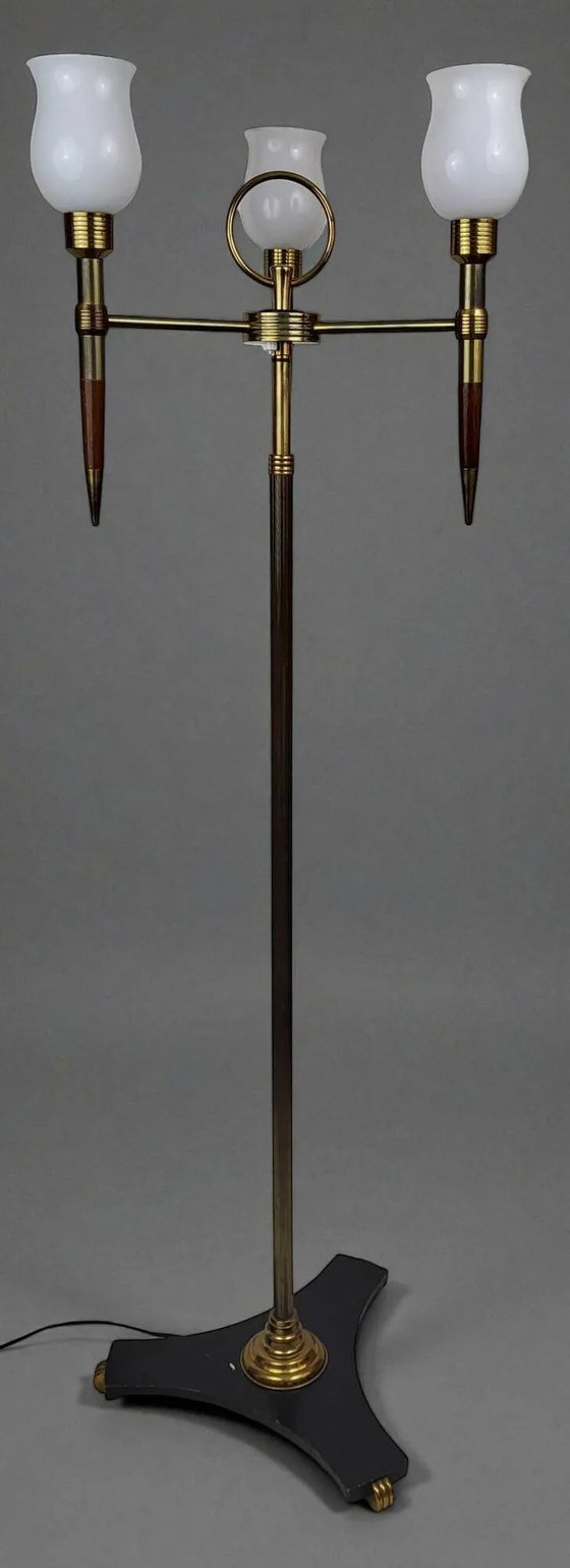 Lámpara de pie Monix, años 50 – Lámparas de pie, Metal, Cast Iron, Vintage (photo 2 of 7)