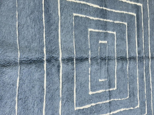 Tapis marocain en laine naturelle 250cmx200cm