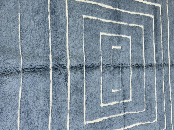 Image 1 of Tapis marocain en laine naturelle 250cmx200cm