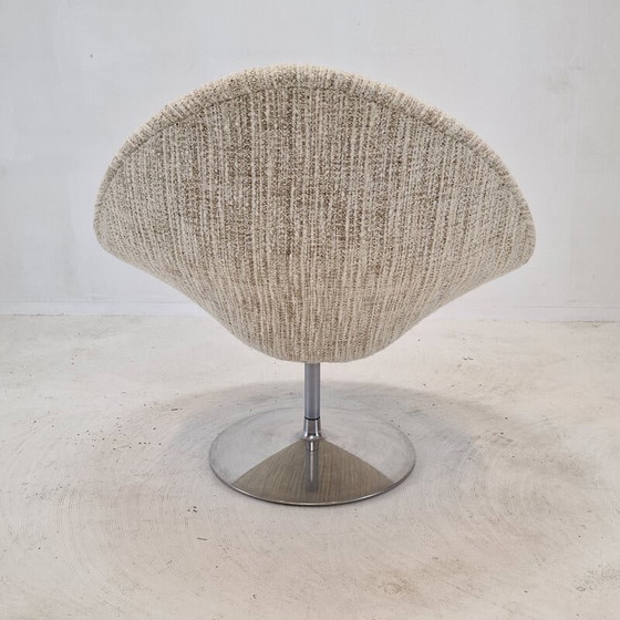 Image 1 of Vintage Globe fauteuil met voetenbankje van Pierre Paulin voor Artifort, 1970