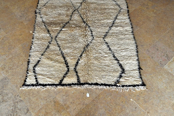 Image 1 of Tapis marocain vintage Beni Ourain - 252 x 141 cm