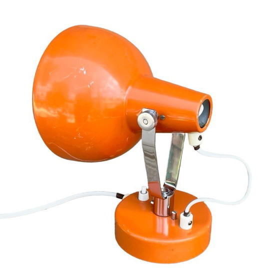 Image 1 of Lampada da parete arancione, design di J. Hurka, Lidokov, Cecoslovacchia, anni 1960.