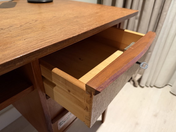 Vintage Wooden Desk / Writing Desk / Retro Desk (photo 6 of 10)
