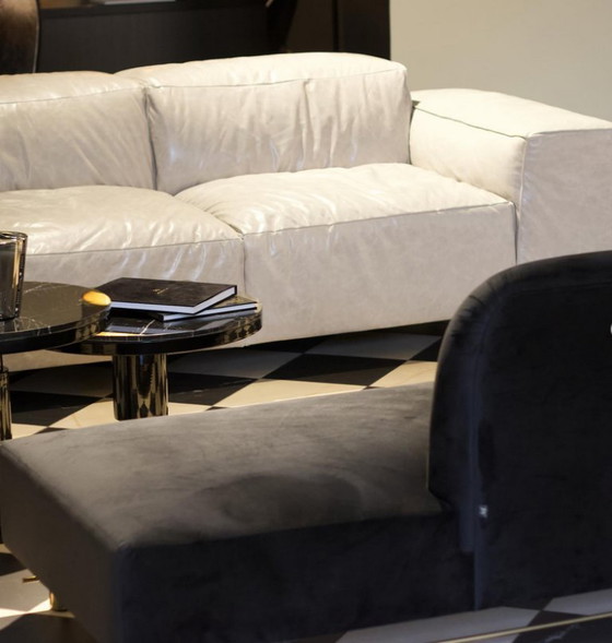 Image 1 of JE T'ATTENDS Sofa von Gio Pagani – Handgefertigtes italienisches Designersofa aus Premiumleder