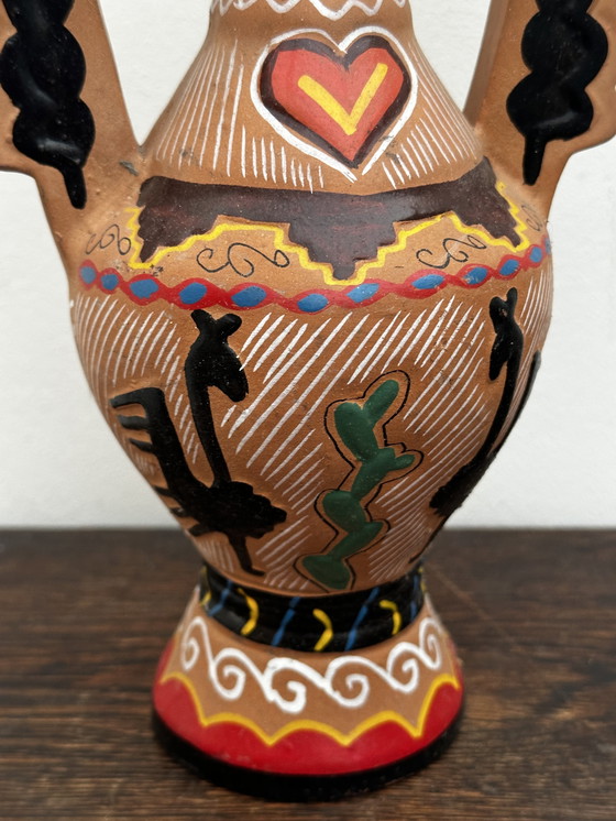 Image 1 of Vase, zugeschrieben der Werkstatt von Lorenzo Loi – 1960er Jahre