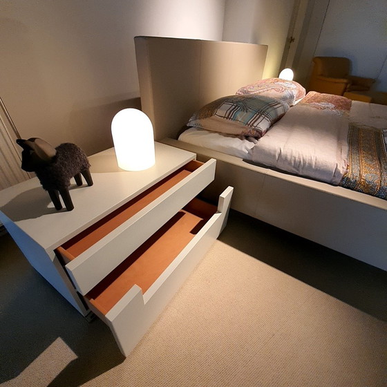 Image 1 of Hülsta Elumo II bed with bedside tables