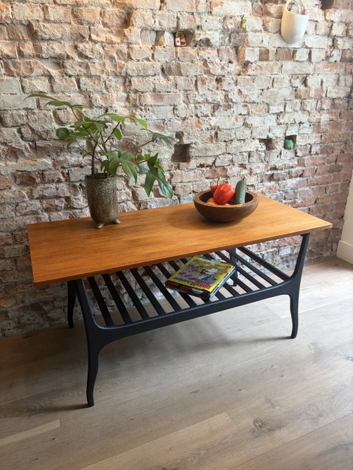 Vintage refurbished jaren 60 salontafel