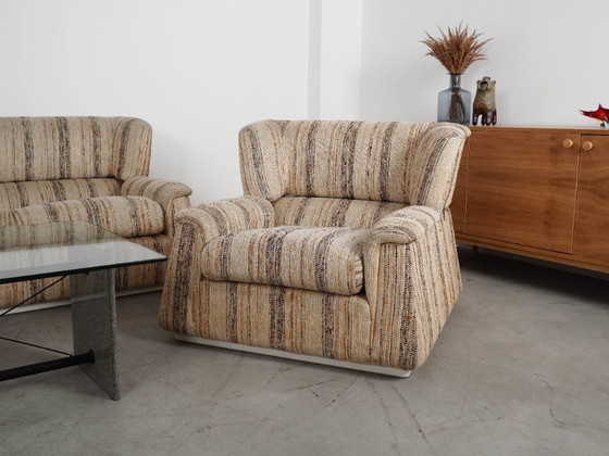 Image 1 of Loungefauteuil, Italiaans design, jaren 60, gefabriceerd door Saporiti
