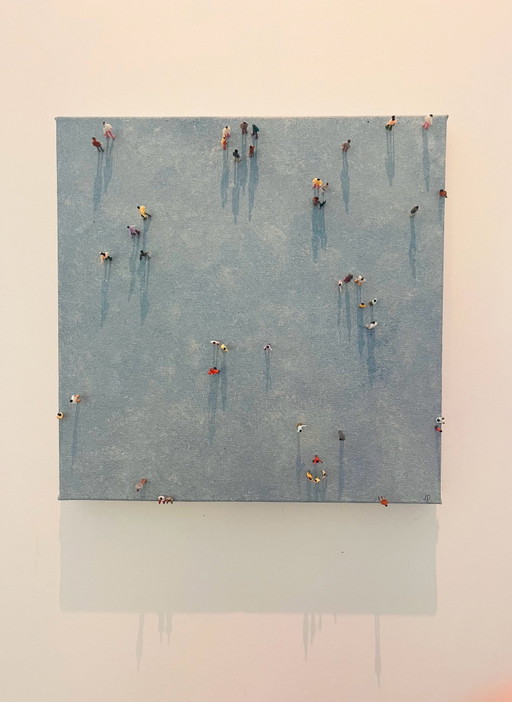 Peinture: 'lieu de rencontre'