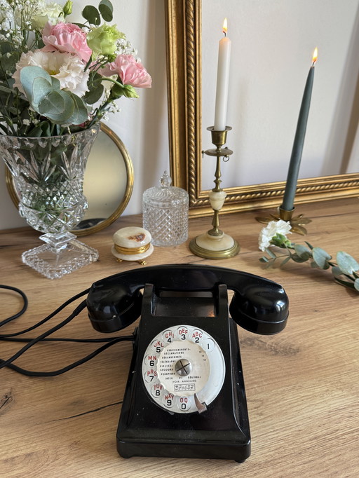 Vintage Bakelit-Telefon