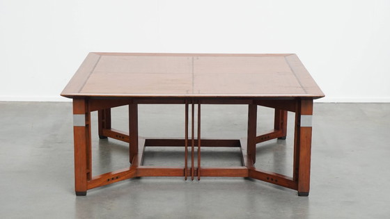 Image 1 of Large square Art Deco coffee table by Schuitema from the Decoforma series