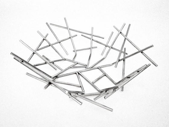 Alessi Aufblasbare Obstschale – Schalen, rvs, Metal (photo 4 of 10)
