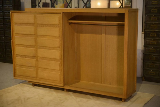 Armadio in rovere di Guillerme and Chambron anni '50 – Guillerme & Chambron, Mid Century Modern (photo 5 of 14)
