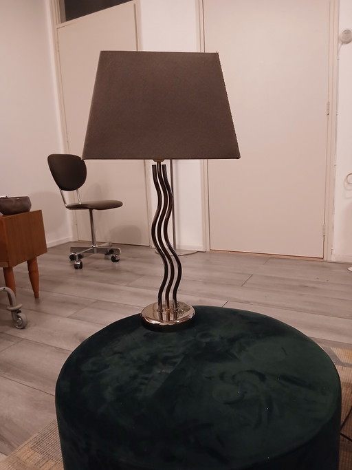 Lampe Massive vintage en excellent état – tafellampen, Metal, Textile