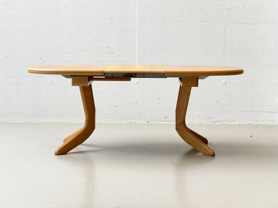 Image 1 of Uitschuifbare eettafel van Scheffler Möbel, jaren 70