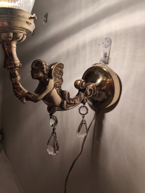 Image 1 of Bronce wall sconce. Spain, 1960s.