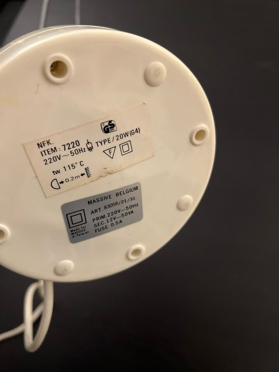 Image 1 of Beautiful vintage desk lamp from Massive (Belgium) from the 1980s