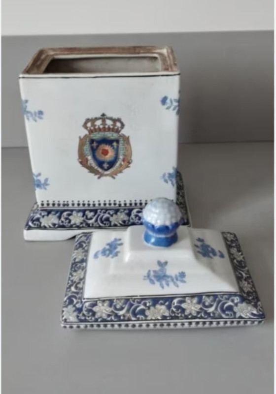 4 piezas de cerámica de Versalles, Wong Lee International, Decoración, Azul (foto 5 de 11)