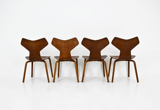 Image 1 of Dining set by Arne Jacobsen for Fritz Hansen, 1950s