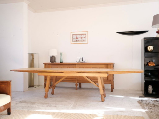 Tavolo allungabile in legno da 328 cm di Guillerme et Chambron