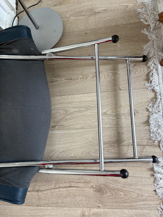 Image 1 of Teun van Zanten pour le fauteuil en cuir Molinari