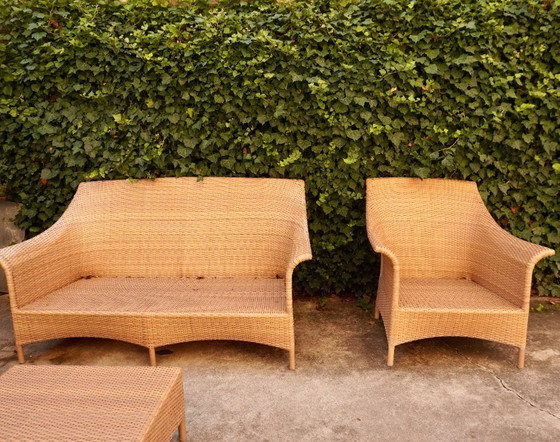 Image 1 of Conjunto de jardín Dedon - Sofá, sillón, mesa de centro + 2 chaise longues