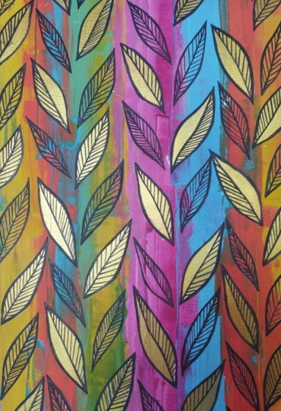 Image 1 of Natia Antadze "Hojas doradas" XXL