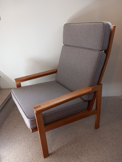 Illum Wikkelsø Capella vintage design fauteuil voor Niels Eilersen 60's 