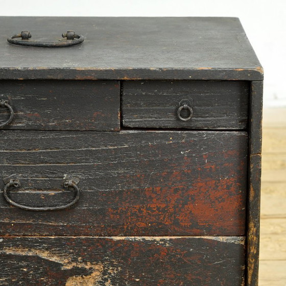 Image 1 of Small Japanese chest of drawers, circa 1900