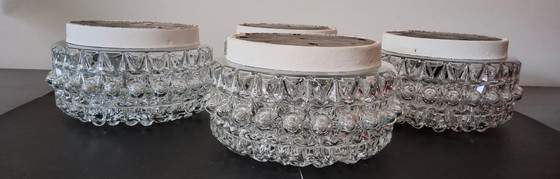 Image 1 of 4 beautiful 1960s ceiling lamps