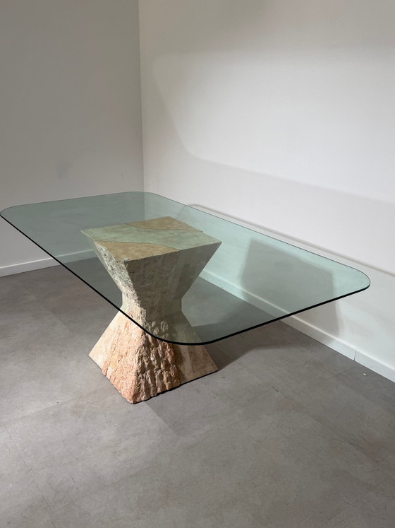 Mactan Stone Dining Table with Glass Top (photo 5 of 5)