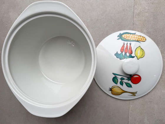 1x Large Vintage Villeroy & Boch Primabella Covered Dish - Vegetable – Crockery, Ceramic (photo 5 of 6)