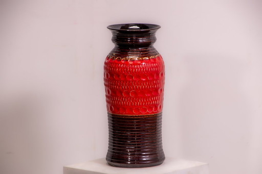Große Bucht Westdeutsch 76 40 Fett Lava Vase