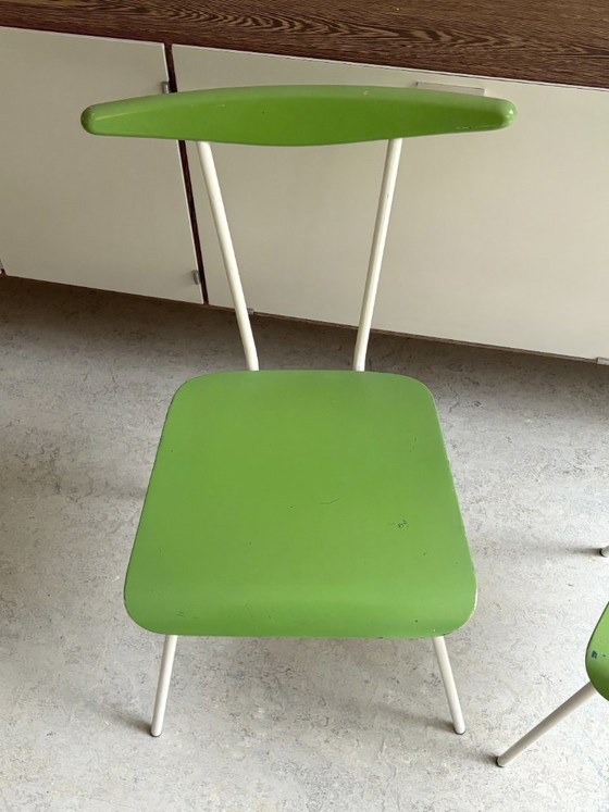 2x Sedie Dress boy Wim Rietveld per Auping – Sedie da pranzo, Metal (photo 5 of 10)