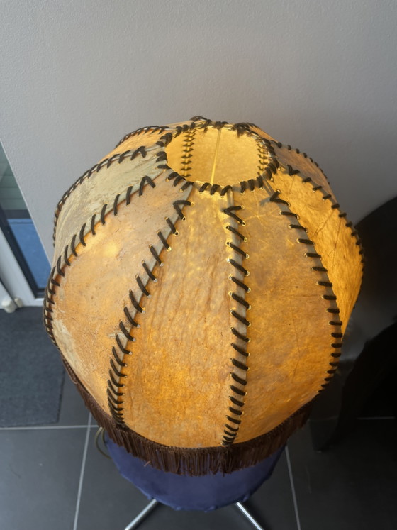 Vintage houten lamp uit de jaren 80 – Leeslamp, Wood (photo 3 of 15)