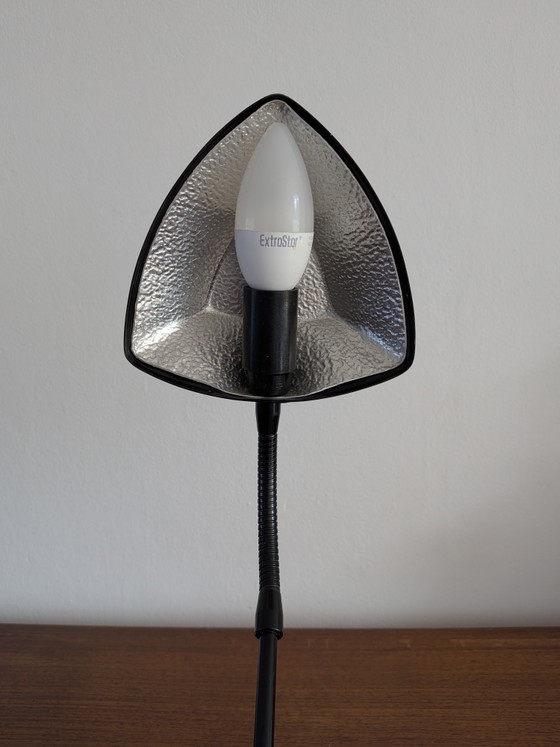 Image 1 of Vintage TPB table lamp black Postmodern Memphis Design Italy 1980s