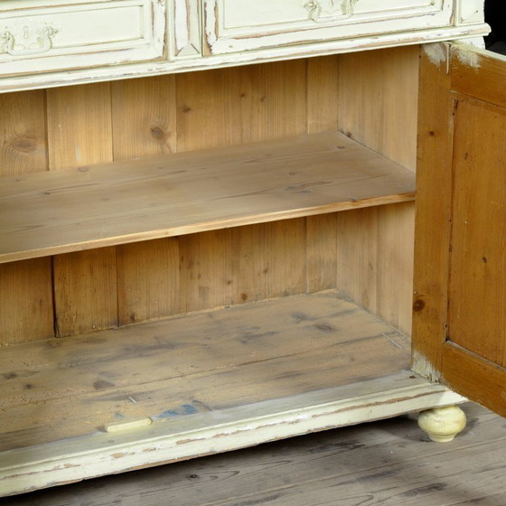 Image 1 of Antiek grenen dressoir, circa 1910